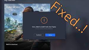 Tencent gaming buddy (aka gameloop) is an android emulator, developed by tencent, which allows users to play pubg mobile (playerunknown's battlegrounds) and other tencent games on pc. Fix Sorry Failed To Install Turbo Aow Engine Pubg Gameloop S Error 2021 Youtube