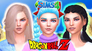 Sims 4 dragon ball z mod. The Sims 4 Dragon Ball Z Ladies Bulma Android 18 Videl Cas Youtube