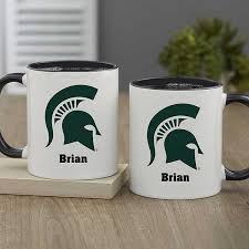 Only this year's division 3 state champions from monroe st. Ncaa Michigan State Spartans Personalized Coffee Mug
