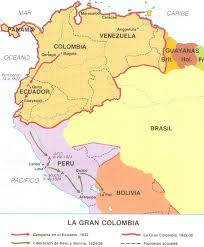 Maybe you would like to learn more about one of these? La Republica De La Gran Colombia 1819 1830 El Sueno De Simon Bolivar Map America Map Historical Maps