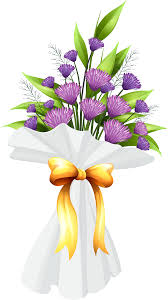 Download flower bouquet transparent background and use any clip art,coloring,png graphics in your website, document or presentation. Purple Flowers Bouquet Png Clipart Image Flower Bouquet Clipart Png Full Size Png Download Seekpng