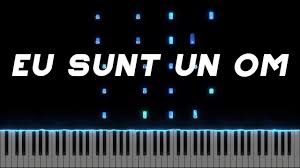 Și tu , și el , și voi ! Eu Sunt Un Om Un Timp De O Zi Instrumental Pian Negativ Pian Tutorial Youtube
