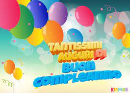 Biglietto Di Auguri Di Buon Compleanno Palloncini Multicolori Per Stampare O Per Scaricare Kismos Inviti E B Kids Art Projects Painting Crafts Finger Painting