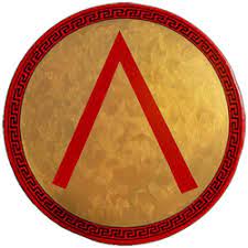 Greek Shields For Hoplites And Spartans Medieval Collectibles Greek Shield Medieval Shields Spartan Shield