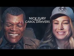 nick fury and carol danvers
