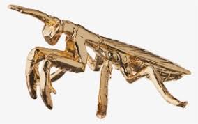 It is a green, environmental and healthy group in the public and home decoration industry.gold mantis construction decoration under. Praying Mantis Gold Plated Figurine Transparent Png 800x600 Free Download On Nicepng