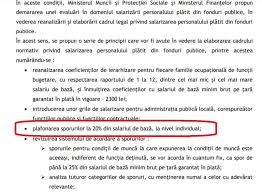 Sporul de vechime e acordat obligatoriu (si separat) doar pt institutiile bugetare ce au grile fixe de salarizare. Sporurile Pentru Bugetari Vor Fi Plafonate La 20 Din Salariul De BazÄƒ Document Oficial