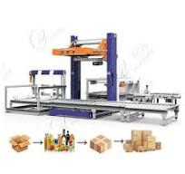 Machine de palettisation automatique à portique pour plateaux, fûts,  cartons, sacs et emballages