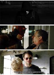 Karen Page Maybe We Created Him All Of Us We Never Stopped To Think Daredevil S Actions Could Open The Door For Men Like This Daredevil