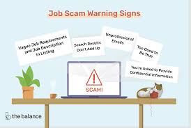 Dates of employment should be on the same line as the company name, but on the right side of the page. Top 10 Job Scam Warning Signs