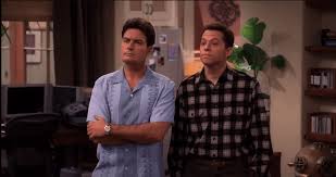 Loved seeing Charlie and Alan team up against Evelyn. : r/TwoandaHalfMen