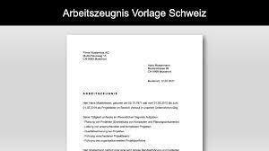 Die vorlagen enthalten eine ansprechend vorformulierte beschreibung der arztpraxis, in der der arzthelfer tätig ist/war. Arbeitszeugnis Vorlage Muster Schweiz Kostenlos Downloaden