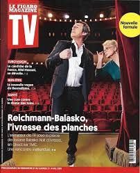 Tv Magazine 21 04 2019 N 1681 Reichmann Balasko Bilal Hassani Julie Taton Eric Antoine Uma Thurman Julie Taton Bilal Hassani Bilal