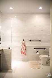 I know dealing with a family member who needs a barrier free shower is already stressful, without worrying about these construction and design decisions. Barrier Free Bath Reveal The Handmade Home