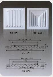 Supply Air 3 Way Diffuser Diffuser Hvac Supply