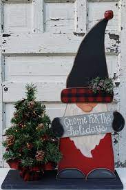 Buffalo Check Christmas Gnome Wood Craft Dyi Pattern Etsy In 2021 Christmas Gnome Christmas Wood Christmas Signs Wood