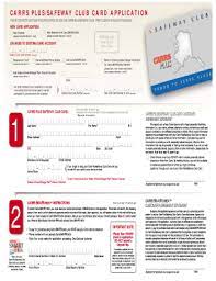 The safeway club card is a type of loyalty card that gives you up to 20 percent savings on groceries and other eligible items purchased at safeway grocery stores. Carrs Plus Safeway Club Card Fill Out And Sign Printable Pdf Template Signnow