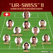 Inoffizielle fansite der schweizer fussballnationalmannschaft. Die Schweizer Nationalmannschaft Ohne Doppelburger