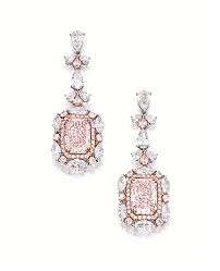 Lot Sotheby S Pink Diamond Earrings Fancy Pink Diamond Pink Diamond