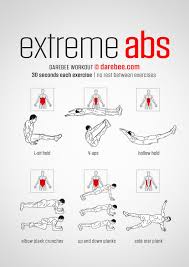 The purpose of this workout is to workout the core muscles that can provide lower back stability to prevent injury in every day life as well as improve your sports performance. Sign In Extreme Ab Workout Bodyweight Workout Abs Workout