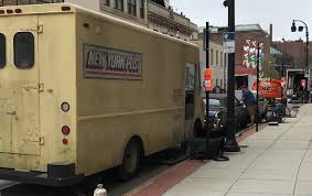 Work continues in Worcester to make it look like NYC for Walking Dead-Dead  City to start filming. Here's what I saw this afternoon.-Rick