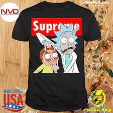 It does not meet the threshold of originality needed for copyright protection, and is therefore in the public domain. Funny Rick And Morty With Supreme Logo 2021 T Shirt Nvdteeshirt