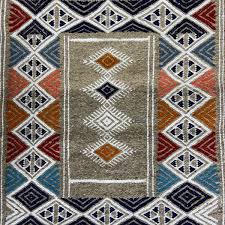 Esprit kurzflor kelim teppich aus wolle » noora kelim « beige abstrakt, modern und super natürlich. Teppich Kelim Hekku 60x98 Grau Handgewebt Wolle Tunesien