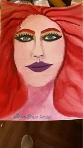 Good morning.Im still practicing painting faces