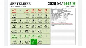 Jadwal Puasa Sunah Bulan September 2020 Puasa Senin Kamis Dan Ayyamul Bidh Lengkap Bacaan Niat Surya