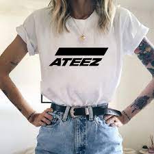 The group debuted on october 24, 2018 with 8 members: Kpop Gruppe Ateez T Shirt T Shirt Tops Hongjoong Seonghwa Yunho Yeosang San Mingi Wooyoung Jongho Ateez Einen Teenager Z T Shirts Aliexpress