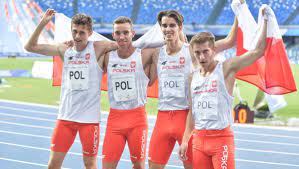 Sztafeta 4x400 m mężczyzn w składzie: Uniwersjada Sztafeta 4x400 Metrow Mezczyzn Z Brazowym Medalem Sport Tvp Pl