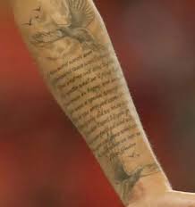 He tattooed a poem and flying pigeons as tribute to his baby boy brother who died, when sancho was five. Jadon Sancho S 9 Tattoos Their Meanings Body Art Guru