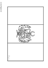 Coloring Page Flag Peru Img 6360 Flag Coloring Pages Peruvian Flag Coloring Pages