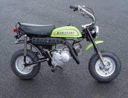 Kawasaki Mt1 Parnelli Jones Edition Mini Bike Mini Bike Custom Mini Bike Vintage Bikes