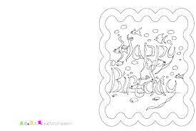 Tailored to tickle the funny bone of a jokester or warm the heart of a sensitive soul, your card speaks your message to the honored recipient every time they read it again. Coloring Printable Birthday Cards Free Novocom Top
