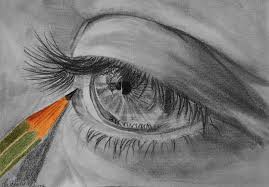 Cj so cool started crying when his family pranked him with the pencil stuck in my eye prank best prank ever 100,000 likes if you agree!please follow me on in. Eye Drawing By Witchiart On Deviantart Cool Eye Drawings Portrait Drawing Pencil Art Drawings