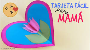 Manualidades Como Hacer Regalos Para El Dia De La Madre Tarjeta Facil Para Mama Manualidades Para El Dia De La Madre Regalo Para El Dia Tarjetas Faciles Tarjetas Para Mama Manualidades Hacer Tarjetas De Cumpleanos