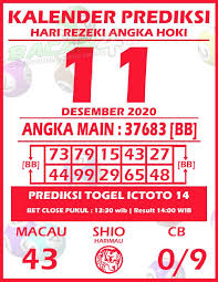 Pin Di Kalender Togel Kowloon