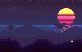 Wallpaper The Sun Music Palm Trees Background 80s Neon 80 S Synth Retrowave Synthwave New Retro Wave Futuresynth Sintav Retrouve Outrun Images For Desktop Section Rendering Download