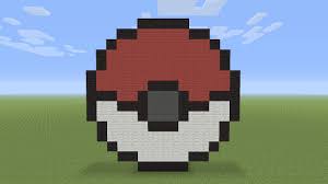 3.5x шанс для водных покемонов Minecraft Pixel Art Pokemon Poke Ball Small Youtube
