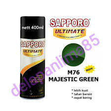 Pilok hijau toska metalik : Beli Sapporo Ultimate M76 Majestic Green Hijau Doff Cat Semprot Pylox Pilox Pilok Motor Cat Aerosol Helm Seetracker Indonesia