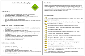 View of an old school bus. 4 Best Printable School Bus Rules Printablee Com