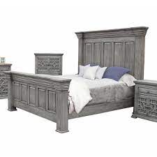 Urban Roads Alexandria 4 Piece King Bedroom Set In Brazilian Ash Nfm King Bedroom Sets Bed Furniture Design Bedroom Set