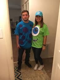 Check spelling or type a new query. Easy Diy Couples Halloween Costume Of Mike And Sully From Monster S Inc Ey Halloween Costumes Diy Couples Halloween Costumes Friends Couple Halloween Costumes