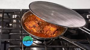 I made a list of top 15 best splatter screen 2021.you can put splatter screen over the pan when pan gets. This Splatter Screen Means A Quicker Cleanup And Crispier Food Bon Appetit