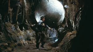 Spielberg here makes manifest their values, and then destroys them: Raiders Of The Lost Ark 1981 Now Very Bad