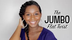 Using needle and yarn thread | protective style hair tutorial. 5 Ways You Can Use Flat Twists For Styling
