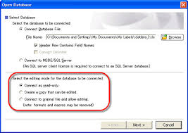 You can connect to an access 2007 database in arcgis. Sind Daten Welche In Andern Anwendungen Erstellt Wurden Mit P Touch Editor 5 0 Kompatibel Und Konnen Diese Bearbeitet Werden P Touch Editor 5 0 Fur Windows Brother