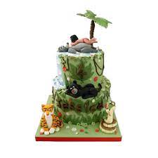 From the wilton yearbook of cake decorating (1974). The Jungle Book Cake