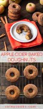 Baked Apple Cider Doughnuts Recipe Baked Doughnuts Baking Donut Recipes